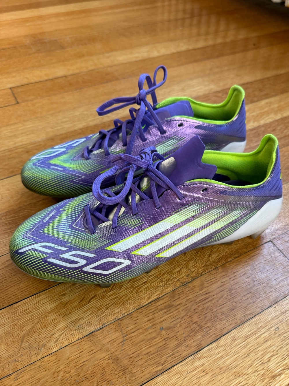 Adidas F50 Elite FG Men’s size 7 woman’s size 8.5 cleats